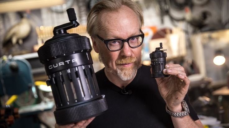 Adam Savage Giant Curta