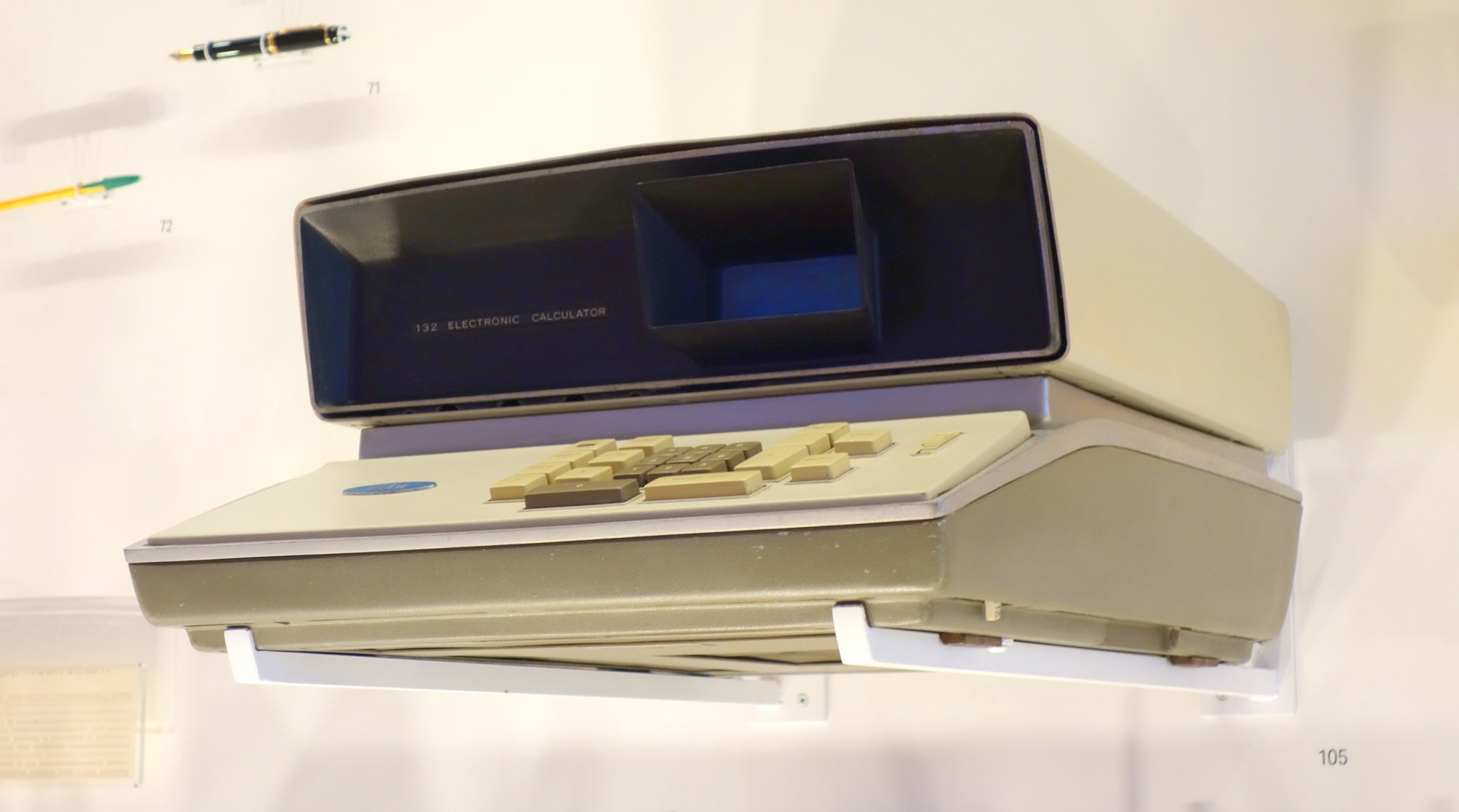 Figure 11 — A Friden EC-132 in the Design Museum, London.