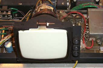 Figure 20 — The Descal's Toshiba tube, seen from inside the cabinet.