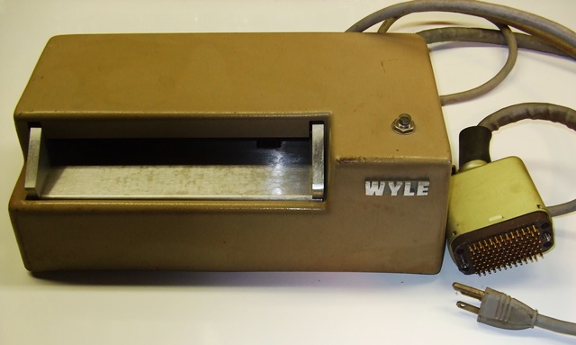 Figure 16 — The Wyle PC-01 punched-card reader, which let the Scientific run short programs.