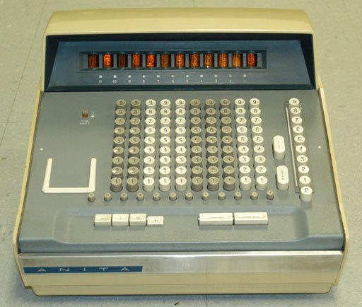 Figure 3 — An ANITA C/VIII in the Old Calculator Web Museum's collection.